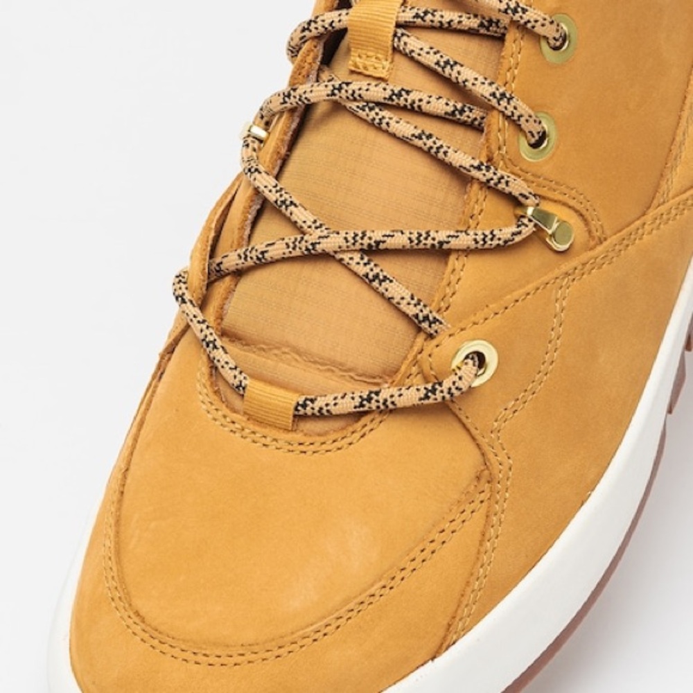 Timberland Men's Brown Supaway Side Zip Boots 'Wheat Nubuck' size 10 - Picture 6 of 10
